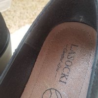 Черни обувки естествен велур марка Lasocki в Дамски ежедневни обувки в гр.  Плевен - ID21676335 — Bazar.bg