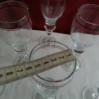  чаши за вино калиево кристално стъкло , снимка 7 - Антикварни и старинни предмети - 20616767