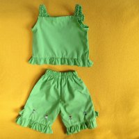 1 год нов летен костюм топ и панталон Мадагаскар, снимка 9 - Комплекти за бебе - 20866876