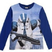 Нова детска блуза Star Wars, 8 г., снимка 1 - Детски Блузи и туники - 23213248