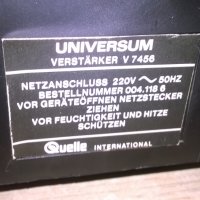&universum v 7456-stereo amplifier-внос швеция, снимка 14 - Ресийвъри, усилватели, смесителни пултове - 25740732