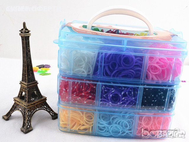 Комплект ластички в куфар 3 етажа, снимка 1