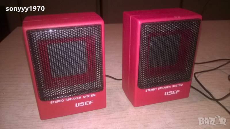 usef-колонки за уокмен-9х6х5см, снимка 1