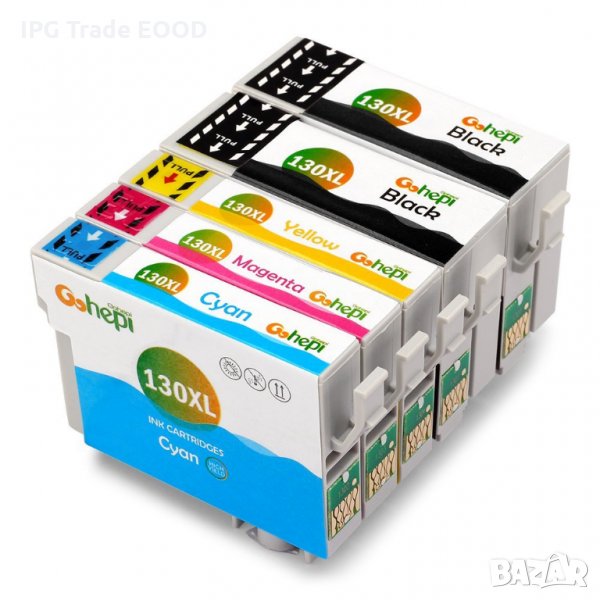 ЛИКВИДАЦИЯ! Съвместими глави Epson T1301 T1302 T1303 T1304, снимка 1