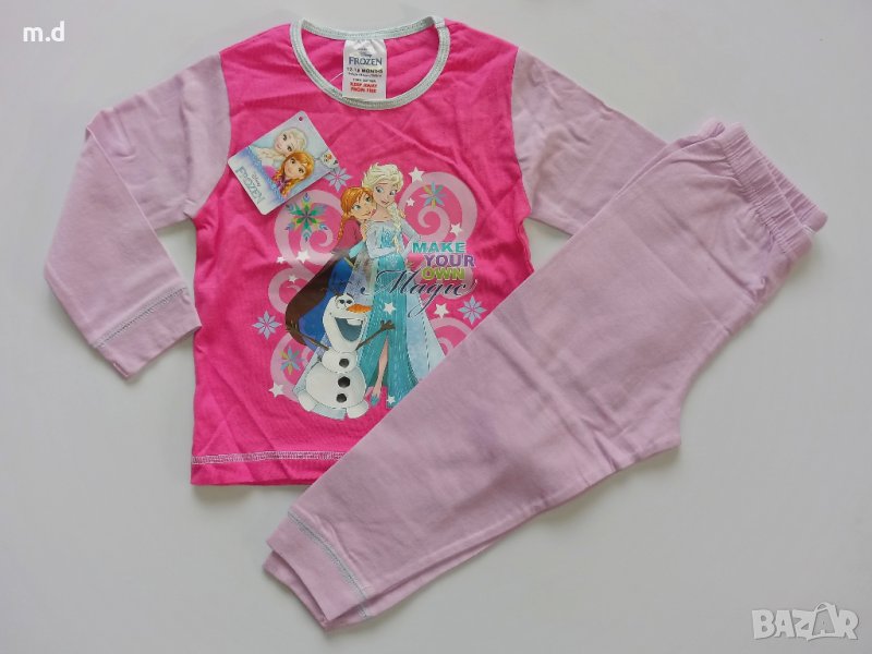 Бебешки комплект за момиче Frozen, размер 12-18 месеца, ръст 86 см, снимка 1