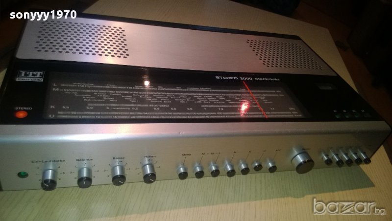 itt-schaub lorenz-stereo 2000 electronic-made in germany, снимка 1