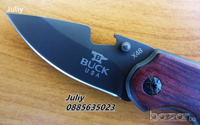  Buck X44 / X48 / X74 - малък сгъваем нож, снимка 7 - Ножове - 15687270