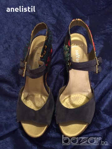 Обувки,сандали ,платформи clarks, снимка 4 - Сандали - 18566392