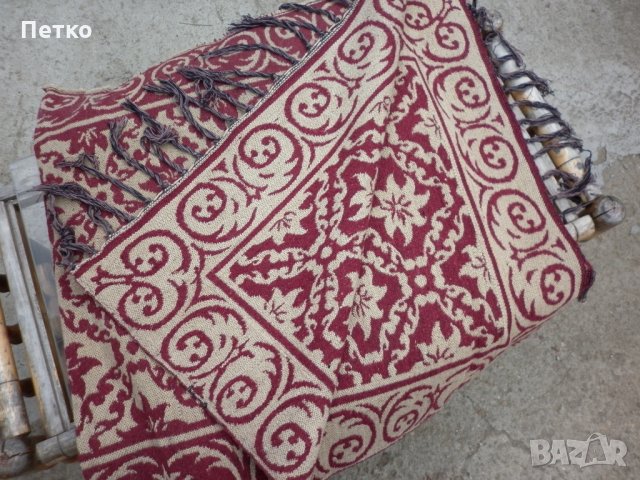 Стар килим черга  не е ползван  170 / 80 см, снимка 1 - Антикварни и старинни предмети - 25400239
