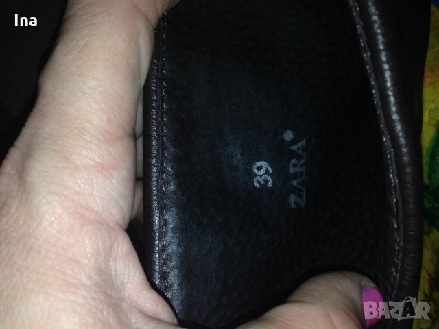 Zara ботуши, снимка 5 - Дамски ботуши - 22483683