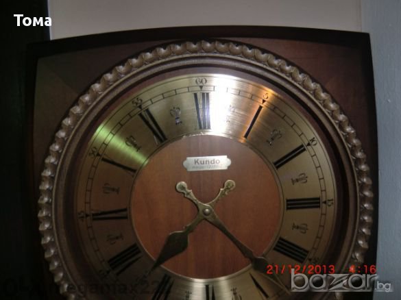 Стенен часовник Kundo, снимка 2 - Декорация за дома - 11796335