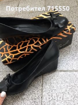 Удобни обувки paolo boticceli 38 номер с малка платформа, снимка 3 - Дамски ежедневни обувки - 22792460