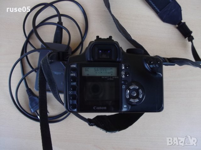 Фотоапарат "Canon - EOS - 350D" с обектив работещ, снимка 4 - Фотоапарати - 24454233