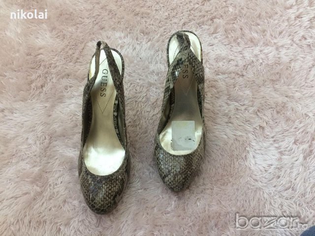 Нови Обувки GUESS 39 номер, снимка 5 - Дамски обувки на ток - 20977126