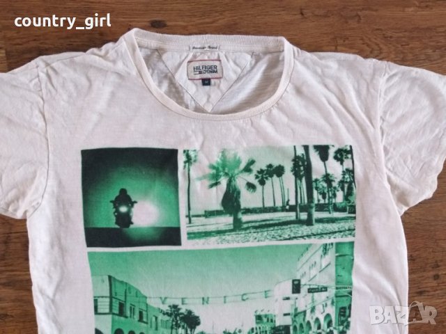 Tommy Hilfiger - страхотна мъжка тениска, снимка 5 - Тениски - 25682103