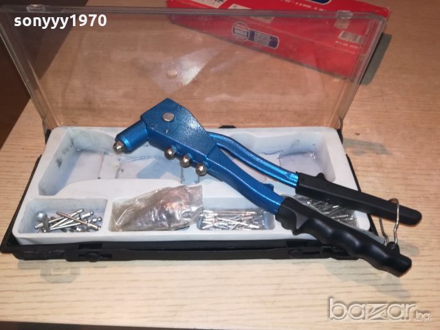 rodeo-комплект нитачка в куфар с нитове-внос германия, снимка 14 - Други инструменти - 20657953