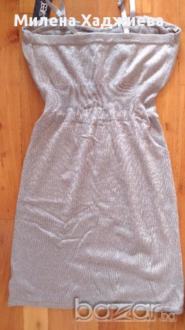 Нова сива рокля с кашмир, снимка 3 - Рокли - 17785280