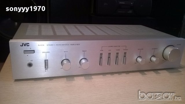 Jvc a-10x stereo amplifier-made in japan-внос швеицария, снимка 3 - Ресийвъри, усилватели, смесителни пултове - 14683324