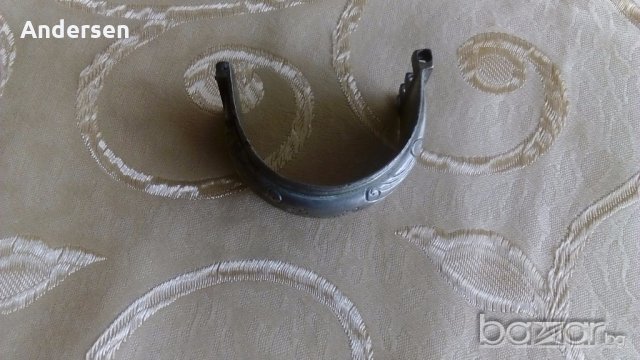 1/2 Сребърна възрожденска гривна, снимка 2 - Антикварни и старинни предмети - 20310009