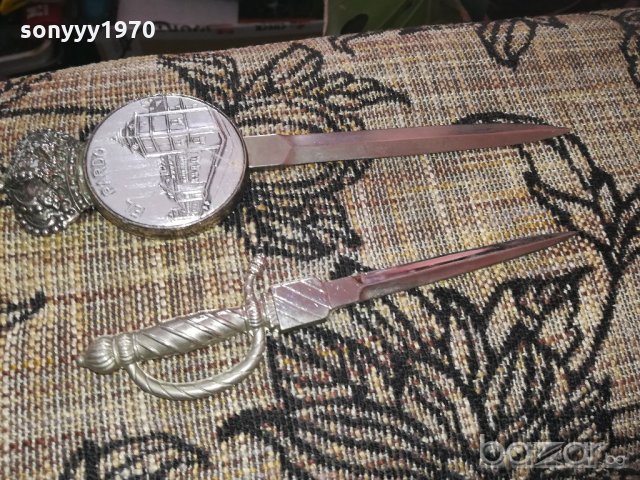 ретро колекция 2 ножа-внос швеицария-21 и 17см, снимка 11 - Антикварни и старинни предмети - 21104958