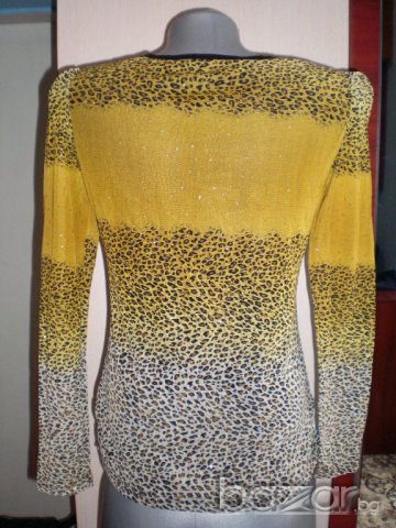 Дамска блуза с момиче, снимка 2 - Блузи с дълъг ръкав и пуловери - 9546455