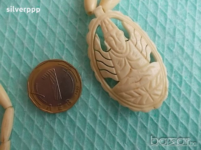  Накит от слонова кост - 2 , снимка 2 - Колиета, медальони, синджири - 21033935