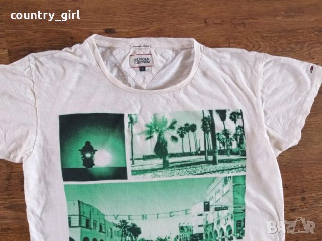 Tommy Hilfiger - страхотна мъжка тениска, снимка 2 - Тениски - 25682103