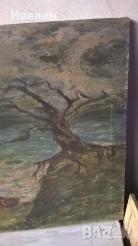 стара картина-пейзаж, снимка 4 - Картини - 25089467