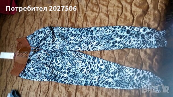 Ефектен панталон, снимка 3 - Панталони - 22509932