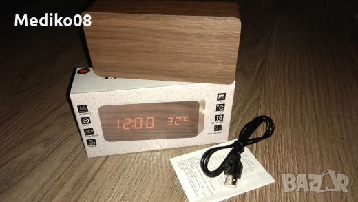 LED часовник с аларма и температура , снимка 2 - Други - 23744433