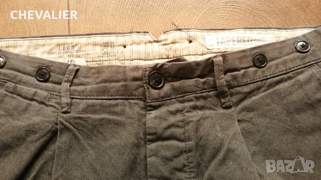 H & M Tapered размер 34 мъжки панталон 4-20, снимка 3 - Панталони - 22590975