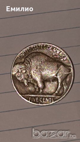 USA 1930-S BUFFALO NICKEL RARE COIN, снимка 3 - Нумизматика и бонистика - 18631748