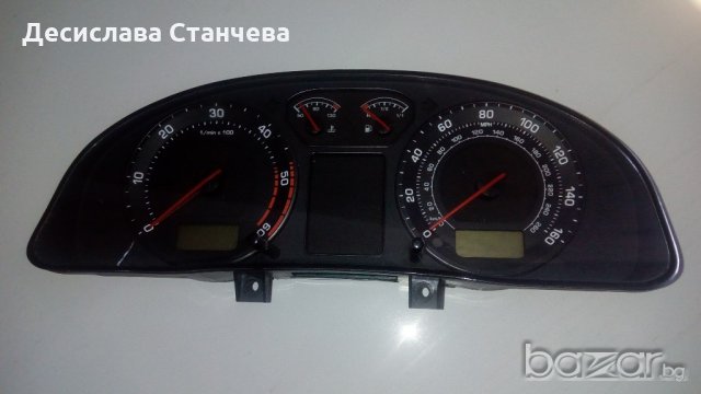 Километраж табло Шкода Суперб 1.9 тди, снимка 2 - Части - 20498279