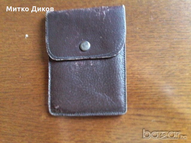 Кожено калъфчé кафяво 125х90 естествена кожа