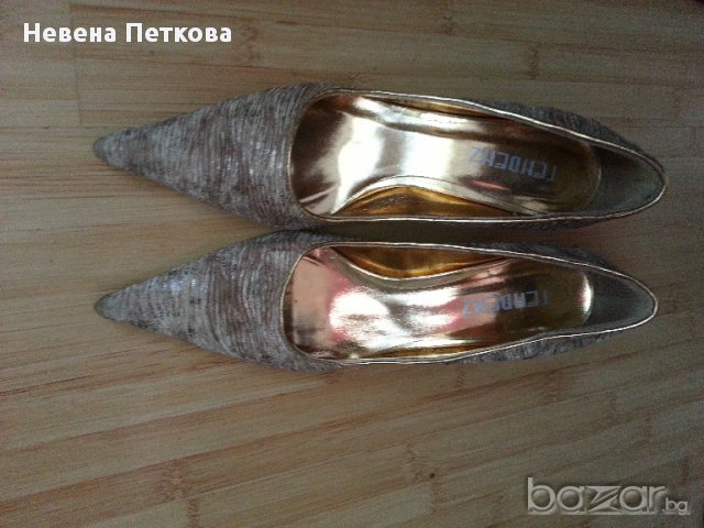 Обувки дамски малък размер № 35, снимка 3 - Дамски обувки на ток - 13399137