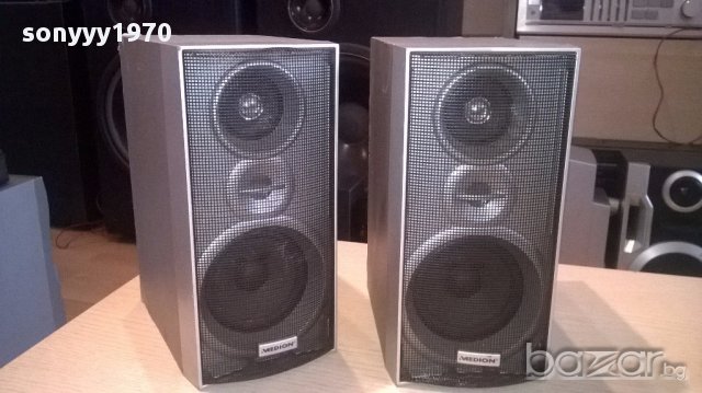 Medion 2бр тонколони 24/19/12см-внос швеицария, снимка 9 - Тонколони - 14443914
