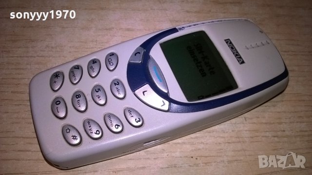 nokia 3330 здрав телефон с батерия, снимка 2 - Nokia - 21841839