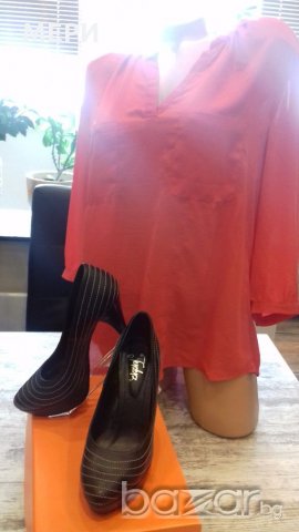 Маркови Естествени обувки + ПОДАРЪК блузка на H&M, снимка 10 - Дамски обувки на ток - 18585580