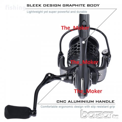 Макара за Риболов  FL Black Hawk VR Спининг,Фидер,Перо - Шаранджииски , снимка 3 - Макари - 17704871