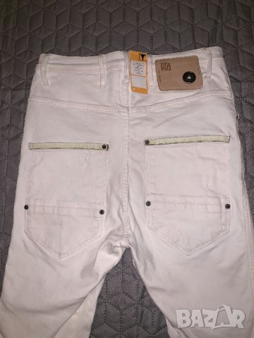 G-Star бели дамски дънки потур W28/L32, снимка 7 - Дънки - 23935450