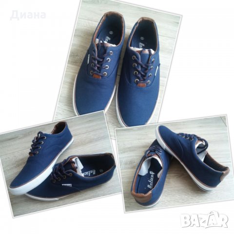 Мъжки спортни обувки Onfire, цвят тъмносин или бургунди - номер 40, снимка 3 - Маратонки - 24095928