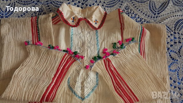 Автентична риза от народна носия, снимка 2 - Антикварни и старинни предмети - 22896418