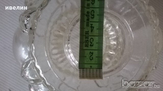 четири  стъкла арт деко за полилей,аплик, снимка 6 - Полилеи - 18406943