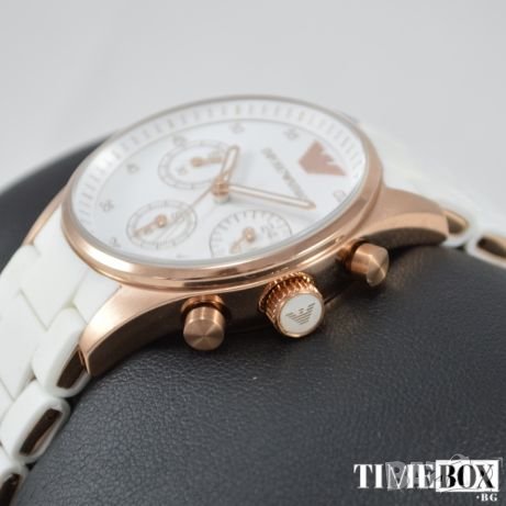 EMPORIO ARMANI Sportivo Chronograph AR5920. Нов дамски часовник, снимка 8 - Дамски - 24456474
