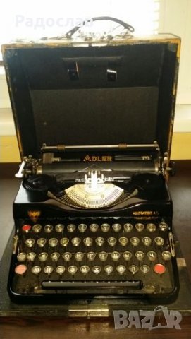 Пишеща машина ADLER, снимка 6 - Антикварни и старинни предмети - 23583234