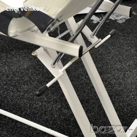 Кушетка козметична и масажна трисекторна и рабтен стол козметичен продавам нови различни модели, снимка 2 - Козметични уреди - 20229613