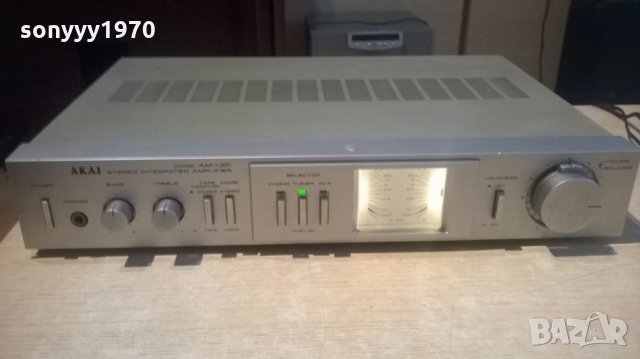&akai am-u01 stereo amplifier-made in japan-внос швеицария, снимка 3 - Ресийвъри, усилватели, смесителни пултове - 24072262