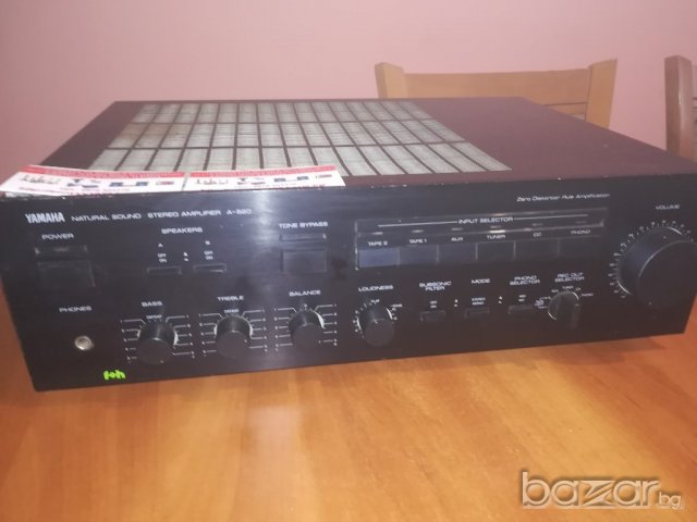 yamaha stereo amplifier-made in japan-внос швеицария, снимка 5 - Ресийвъри, усилватели, смесителни пултове - 20938244