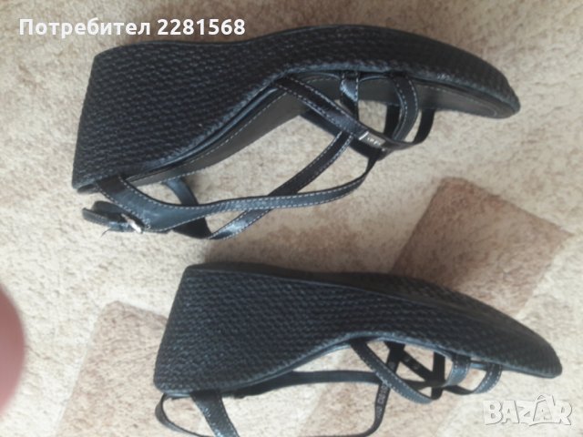 Дамски сандали GEOX от естествена кожа, снимка 2 - Дамски ежедневни обувки - 25676011