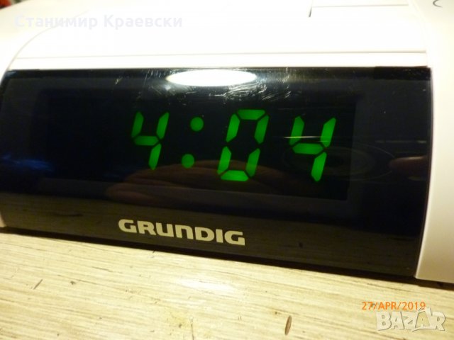 Grundig KSC 30 White - radio clock alarm финал, снимка 4 - Други - 25203815